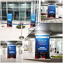 TRANSJAKARTA, Stasiun Kereta Bandara Soekarno-Hatta