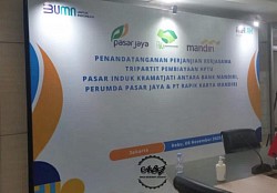 BANK MANDIRI, Perumda Pasar Jaya